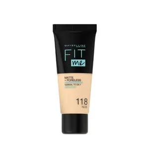 Maybelline New York Maybelline New York Fit Me Matte + Poreless -118 Nude