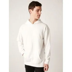 LC Waikiki LCW CASUAL Long Sleeve Thick Men's Hoodie With Hood