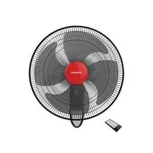 Tornado Wall Fan 16 Inch, 4 Blades, Remote, Black EPS-16R