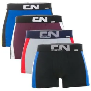 Cottonil Bundle Of Four Boxers CN Sport - For Men