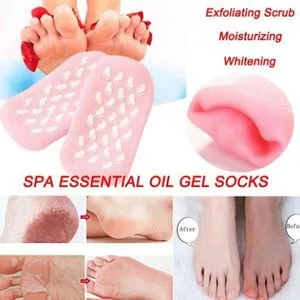 Spa Gel Socks Moisturizing ,Smoothing Cracked Skin Repairing ,Care Foot .