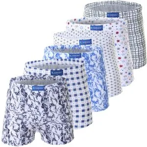 Embrator Bundle Of Six Printed Boxer - For Men