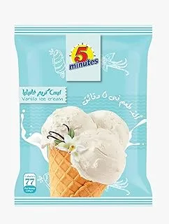 5 Minutes Vanilla ice cream bag Sachet - 200gm
