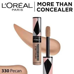 L'Oreal Paris Infaillible More Than Concealer 330 Pecan- Waterproof, Full Coverage