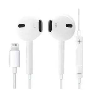 Earphones With Lightning Connector - White