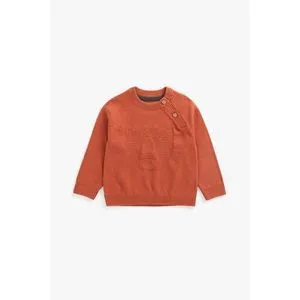 Mothercare Rust Bear Knitted Jumper