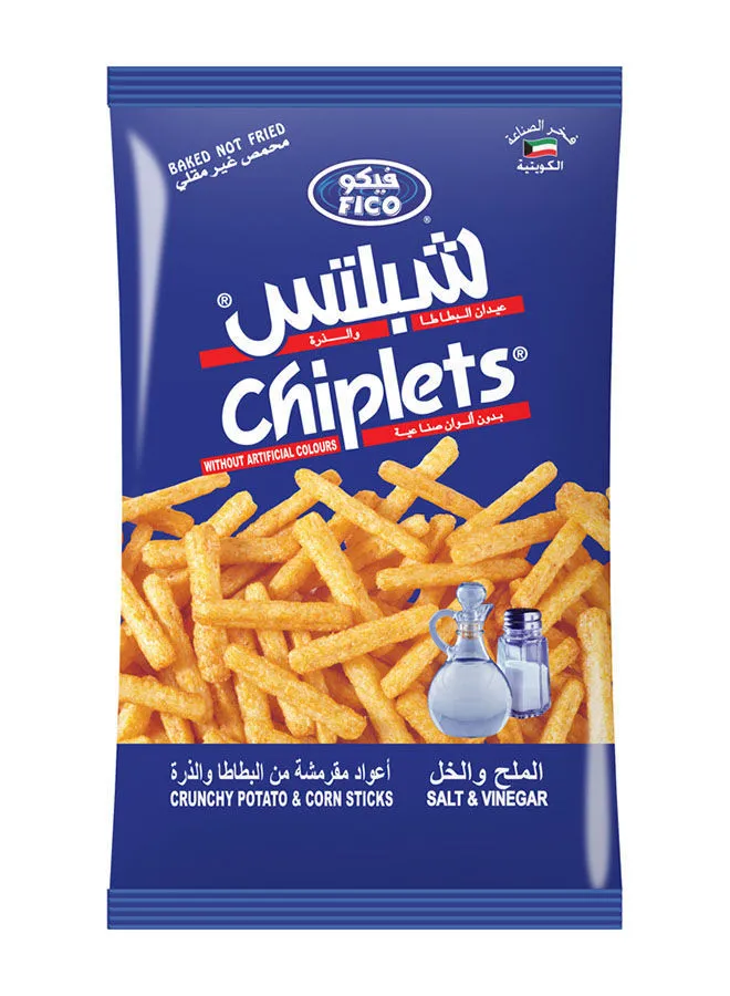 Vico Chiplets Potato Sticks With Salt & Vinegar 28 Grams