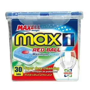 Maxell Maxell Magic Tablets For Dishwasher Cleansers - 30 Tabs