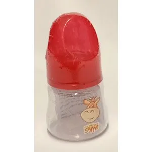 Safari Plastic Bottle (0m+) 60ml - Red