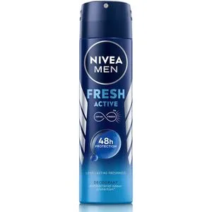 NIVEA MEN MEN Antiperspirant Spray for Men, 48h Protection, Fresh Active Fresh Scent, 150ml