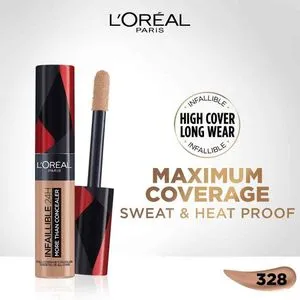 L'Oreal Paris Paris Infaillible More Than Concealer 328 Lin - Waterproof, Full Coverage