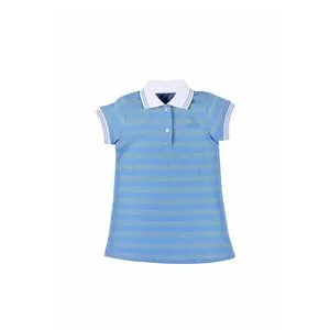 Junior High Quality Cotton Blend And Comfy Polo Dress