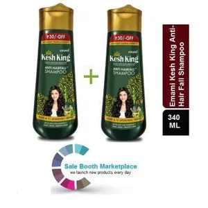 Emami Kesh King Anti-Hair Fall Shampoo - 340 Ml - 2Pcs.