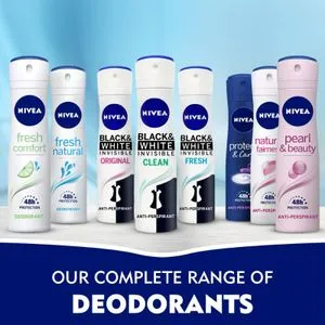 NIVEA Deodorant Spray for Women, 48h Protection, Fresh Natural Ocean Extracts, 150ml