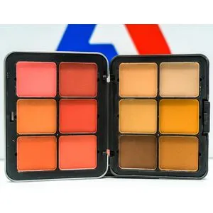 Ministar Ultra HD Palette Blusher And Contour Powder 60g - 12 Colors