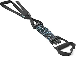 Livepro lp8428 pull for workout -up belt assisted band for workout - black blue