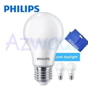Philips Star Led Lamp 12w,1200lum, Cool Daylight, 2pcs + Azwaaa Gift