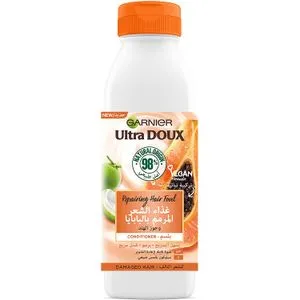 Garnier Ultra Doux بلسم الشعر المغذي للشعر التالف - البابايا - 350 مل