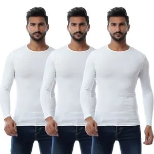 Mesery Bundle OF (3) - Men Full Sleeves - White