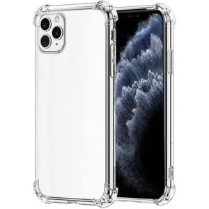 جراب هاتف TPU شفاف عالي الدقة لهاتف IPhone 13 Pro Max 6.7 غطاء شفاف وسادة هوائية مقاوم للصدمات