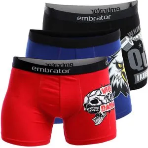 Embrator Bundle OF Three Mens Boxers