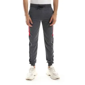 Caesar Detailed Casual Sweatpants With Coloured Side