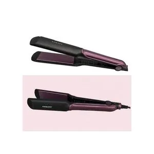 Sokany SY-6505 Hair Straightener - Ceramic -  750 °F - Black/Purple