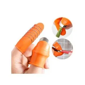 Silicone Finger For Cutting And Peeling - 1 Set