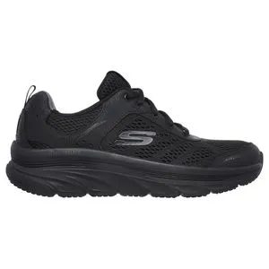 Skechers SPORTS SHOES FROM D'LUX WALKER COLLECTION FOR MEN IN COLOR BLACK BLACK