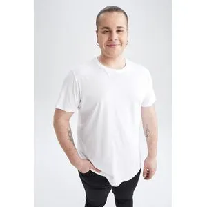 Defacto Man Slim Fit Crew Neck Short Sleeve T-Shirt