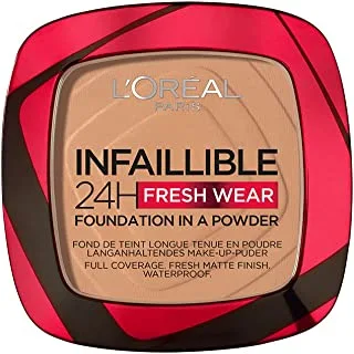 L’Oréal Paris L'Oréal Paris - Infaillible 24H Fresh Wear Foundation in a Powder - 260 Golden Sun - Foundation and powder in 1