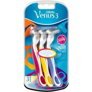 Gillette Simply Venus 3 Plus Disposable 3 Razor For Women