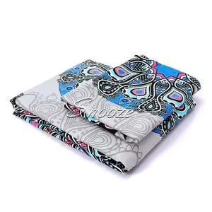 Snooze Motifs Circles Bed Sheet - 180*230 Cm + Free Pillow Case