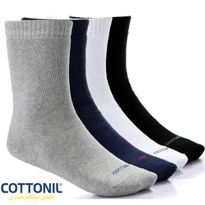 Cottonil Bundle OF (4) - Half Towel Men Socks