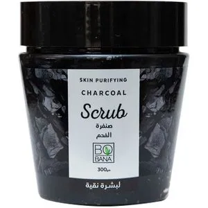 Bobana Charcoal Face & Body Scrub - 300 Gm