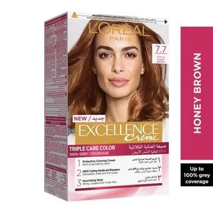 L'Oreal Paris Excellence Crème - 7.7 Honey Brown