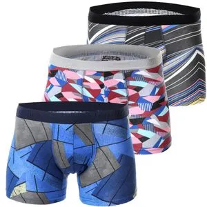 Embrator Bundle Of Three Unique Printed Boxers