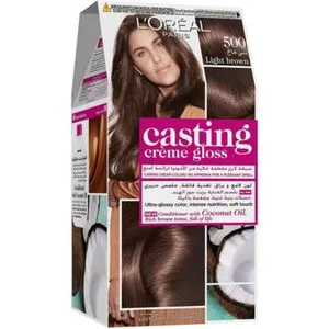 L'Oreal Paris Casting Crème Gloss Hair Color - 500 Light Brown