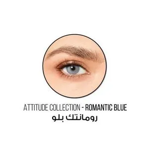 Desio Attitude Romantic Blue (عدد 2 عدسات لاصقة لكل علبة)