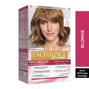 L'Oreal Paris Excellence Crème صبغة شعر - 7 أشقر