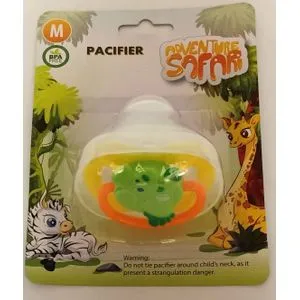 Safari Pacifier - Medium - Yellow