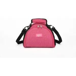 Beach Cool Hot And Cold Lunch Bag - Padded - Adjustable Strap - 5L -Pink