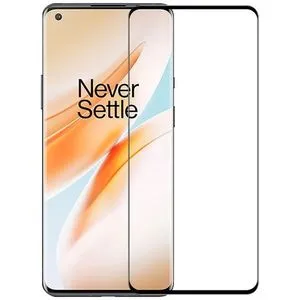 Full Curve 5D Glass Screen Protector For OnePlus 8 Pro - Black