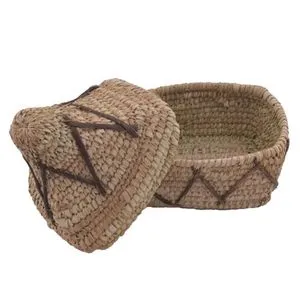 Ebda3 Men Masr Medium Over Stich Weave Container - 12X15X7 Cm