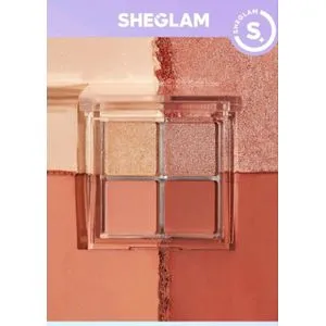 SHEGLAM Cosmic Crystal Eyeshadow Quad-Charm School-8099