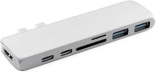 7 In 1 USB Type C Adapter Hub