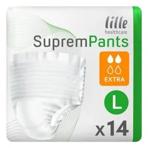 Lille healthcare Adult Diapers 14 Pack Shorts Sizes L (100-135cm)