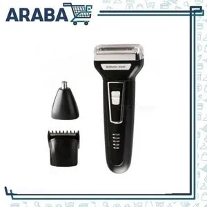 Kemei Km-6558 3 In 1 Electric Hair Clipper - Black