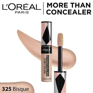 L'Oreal Paris Infaillible More Than Concealer - 325 بيسك - مقاوم للماء ، تغطية كاملة