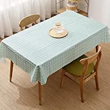 Plastic oil resistant rectangle table mats - 54 x 72in - 2 pieces (Assorted Colors)